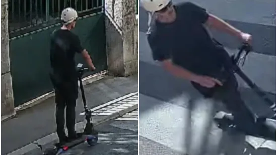 Romobilom naletio na turista pa pobjegao s mjesta nesreće, jeste li ga vidjeli?