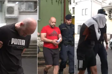 Osumnjičene za brutalno premlaćivanje mladića u Poreču doveli na sud: Neki su skrivali lice