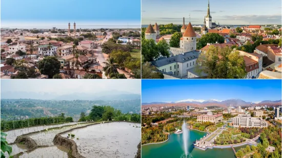 Znate li koje su najviše, a koje najniže države na svijetu? U jednoj se čak može vidjeti s jedne strane obale na drugu