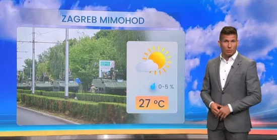 Meteorolog Dorian Ribarić otkrio kakvo nas vrijeme čeka na mimohodu