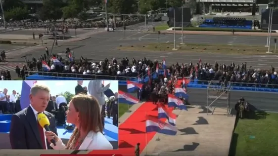 Turudić uzbuđen pred mimohod: 'Jedva čekam da vidim Rafalea. Srce mi je veliko kao Dinara'