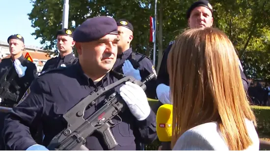 Pravosudni policajci prvi put u mimohodu: 'Puno nam znači, malo tko zna ovu činjenicu iz '91.'