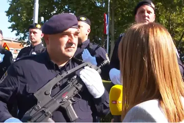 Pravosudni policajci prvi put u mimohodu: 'Puno nam znači, malo tko zna ovu činjenicu iz '91.'