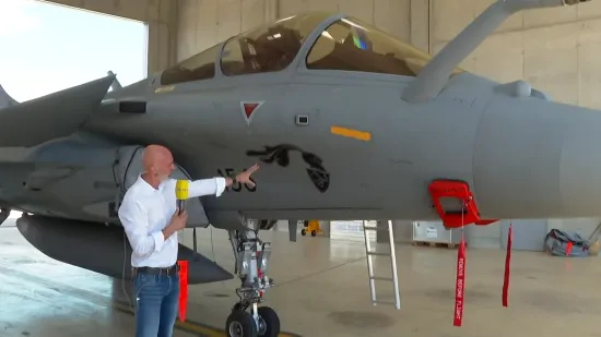 Reporter Boris Mišević pokazao detalj na Rafaleu koji možete vidjeti samo izbliza