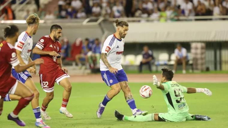 Hajduk prošao nakon velike drame na Poljudu: Benrahou u produžecima majstorski zabio iz slobodnjaka