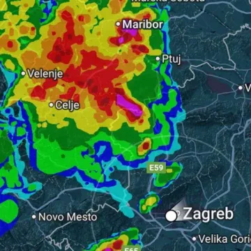 Nevrijeme iz Italije prijeti Sloveniji: Oluja s jakim udarima vjetra ide prema Hrvatskoj?