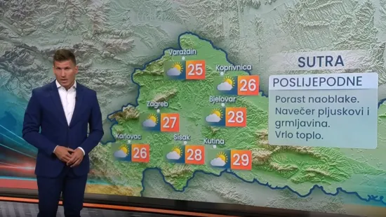 Meteorolog otkrio kakvo nas vrijeme očekuje za vikend
