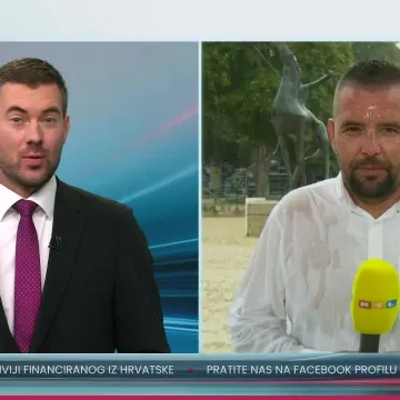 Nebo se otvorilo iznad Sinja, pogledajte opći potop na trkalištu