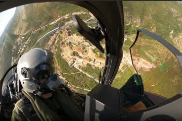 Dan uoči Oluje, zagrmjelo nebo: Pogledajte fascinantne kadrove Rafalea iznad Knina