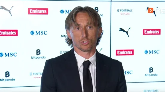 Modrić: 'Kao dječak sam rastao uz talijanski nogomet, a Milan mi je bio najdraža ekipa u Italiji'