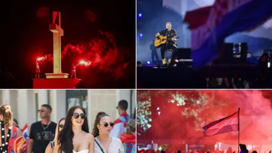 TOP 100 fotografija iz Sinja! Uhićeni, kašnjenje koncerta i Thompson: 'Jugoslavija je mrtva!'