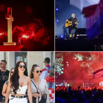 TOP 100 fotografija iz Sinja! Uhićeni, kašnjenje koncerta i Thompson: 'Jugoslavija je mrtva!'