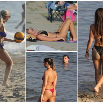 Zgodne Slavonke pokazale kako se uživa i zapalile plažu 'Nepokorenog grada'