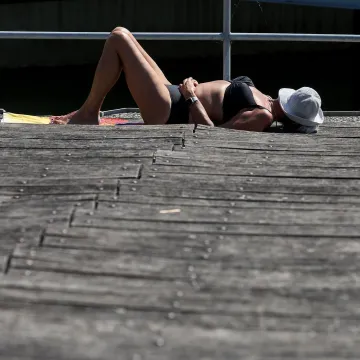Oni najhrabriji na Bundeku: Nije Jadran niti Copacabana, ali je osvježenje