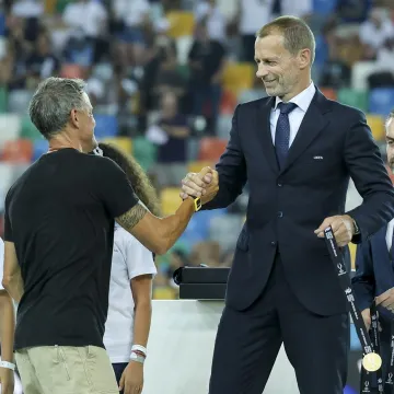 Dvoje djece iz Palestine dobilo posebnu čast na UEFA-inom Superkupu