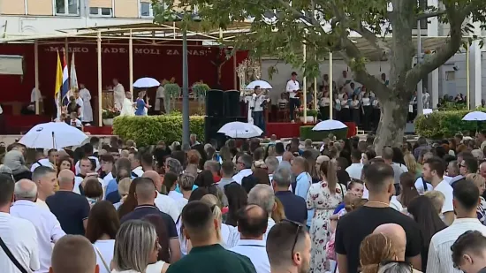 Rijeke hodočasnika još uvijek se slijevaju u Sinj: Nakon mise slijedi velika tradicionalna fešta