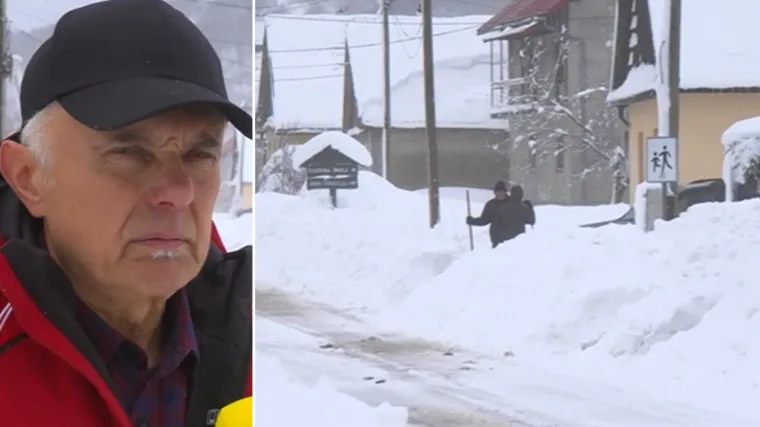 Mrkopalj prekriven snijegom! Evo kome je načelnik poslao apel: 'Morate podići ljestvicu'