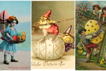 Sjećate li se starih uskrsnih razglednica? Ove su iz doba na&scaron;ih pradjedova, evo kako su izgledale