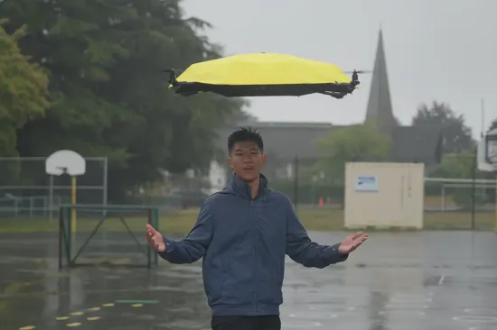Umjetnom inteligencijom protiv ki&scaron;e: Izmislio ki&scaron;obran kojeg ne morate držati u rukama