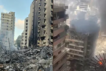 Bejrut kao grad duhova: Sablasni prizori nakon izraelskih zračnih napada