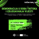 'Demokracija u doba TikToka': konferencija o fenomenu koji mijenja medije i publiku