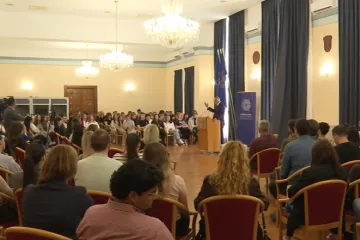 Božinović pred studentima: 101 pitanje o ratu i poslu, ali politika ih i dalje ne privlači