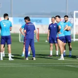 Zlatko Dalić uhvaćen u zagonetnom razgovoru s pomoćnikom: Evo kako se na Rujevici brusi forma
