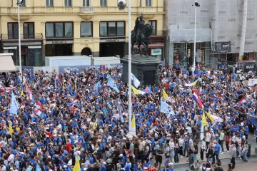 Prelijepi prizori iz Zagreba: Tisuće mladih ispunile ulice grada u velikom hodu