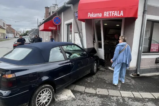 Policija otkrila detalje o vozaču koji se jučer pod punim gasom zabio u pekarnicu u Osijeku