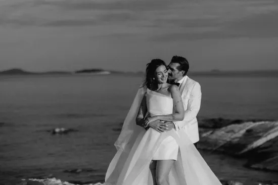 Lana Biželj i Luka Majcen uplovili u bračne vode: Fotografije sa spokojnog otoka su božanstvene