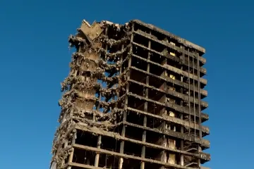 Situacija kod Vjesnika nije bezazlena: 'Dio betonske konstrukcije visi na žici, mogao bi se uru&scaron;iti'
