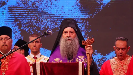 Srpski patrijarh Porfirije izgovorio riječ 'debil', kamere snimile sve! Pazite njegovu reakciju