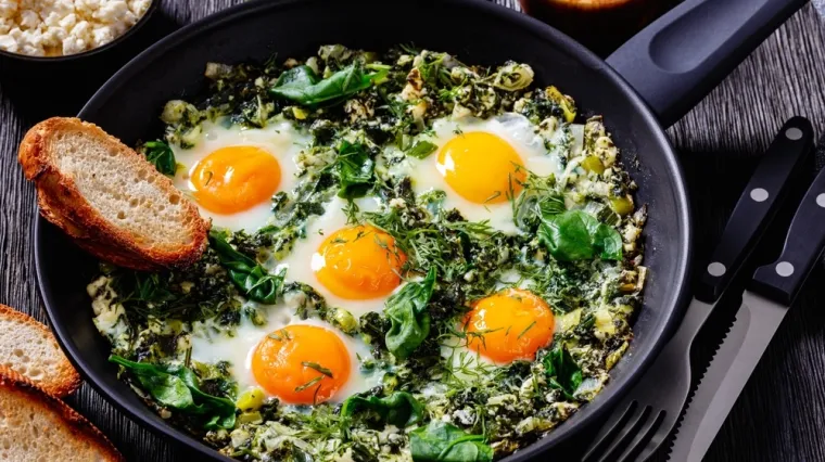 Savr&scaron;eno ljetno jelo stvoreno za dijeljenje: Recept za zelenu shakshuku