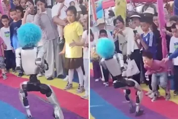 Djeca odu&scaron;evljeno gledala robota klauna, a onda &scaron;ok: Pogledajte &scaron;to je učinio