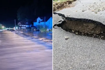 Oluja poharala Sloveniju, bujica nosila sve pred sobom: O&scaron;tećeni mostovi i ceste, poplavljene kuće