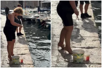 Nitko nije gledao ulov: Dubrovkinja do&scaron;la na ribanje, ali detalj je svima zapeo za oko