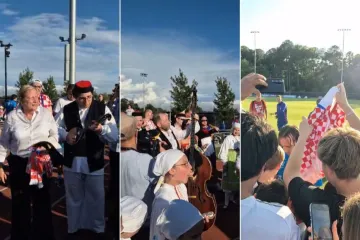 Na treningu Vatrenih zapjevao se veliki Thompsonov hit: Pogledajte ove prizore