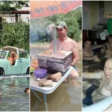 Ovako Balkanci uživaju u kupanju: Samo oni znaju stvoriti takvu zabavu, prizori su urnebesni