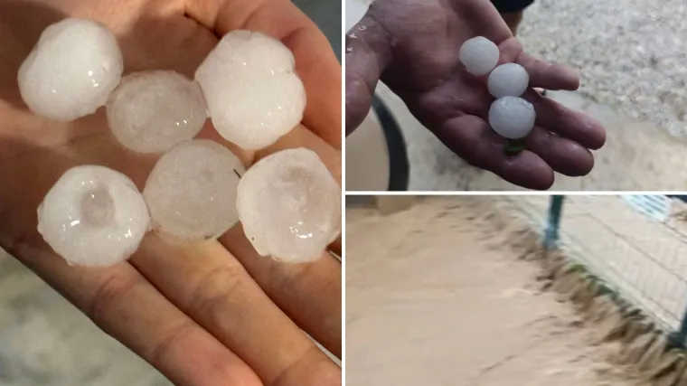 Krovovi letjeli, tuča veličine kestena i blatne bujice: Ovo su snimke nevremena na&scaron;ih čitatelja!