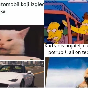 Od prespore vožnje do praznog rezervoara: Ovi prometni memovi nasmijat će vas do suza