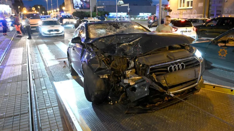 Ispitali vozača Audija iz te&scaron;ke nesreće kod Vjesnika: Pustili su ga da se brani sa slobode