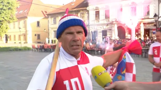 Ludnica na istoku Hrvatske, navijač odu&scaron;evio u javljanju uživo: 'Srce će kucati kao '91'