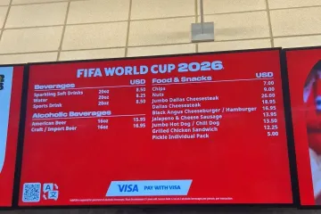 Evo kakve su cijene u Arlingtonu: Voda, pivo i hrana papreno skupi na stadionu