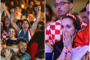 Jedna zemlja, ista emocija! Ovako izgleda navijanje za Vatrene diljem Hrvatske