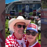 Jelena Perčin i Ante Gelo bodrili Vatrene iz srca Teksasa: Omiljeni par javio se sa Svjetskog prvenstva!
