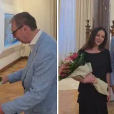 Vučić objavio snimku susreta s Catherine Zeta-Jones: Evo &scaron;to joj je poklonio