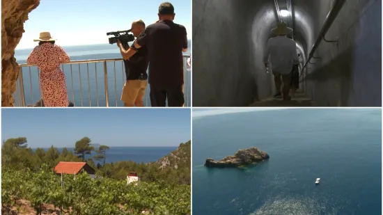 Hrvatski otok krije podzemne tunele iz Jugoslavije: Pogledajte slike 'između mora i vremena'