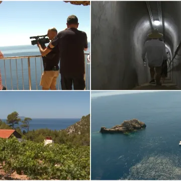Hrvatski otok krije podzemne tunele iz Jugoslavije: Pogledajte slike 'između mora i vremena'