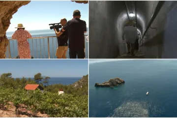 Hrvatski otok krije podzemne tunele iz Jugoslavije: Pogledajte slike 'između mora i vremena'