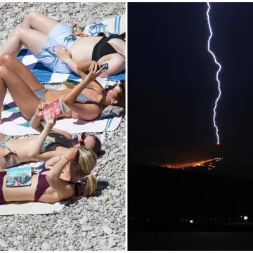 Stiže prvi toplinski val, a onda nestabilno: Ki&scaron;a, pljuskovi, prijeti i tuča!